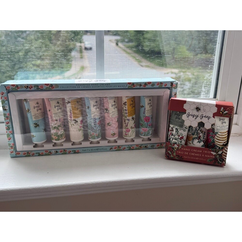 Heathcote and Ivory Busy Bees 9 x 1 oz, 2 sets BOXES DAMAGED